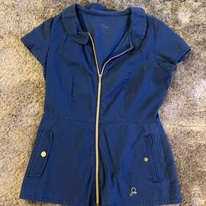 Blue Jaanuu nursing scrubs